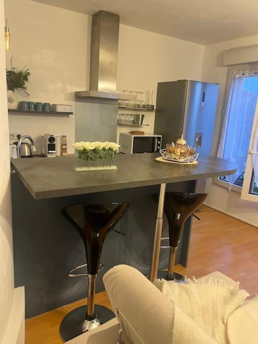 Wondersuite Appartement - Centre Ville Avec Parking Couvert -15Mn De Paris Et 10 Mn De Stade De France, Wifi, Netflix Deuil-la-Barre ภายนอก รูปภาพ